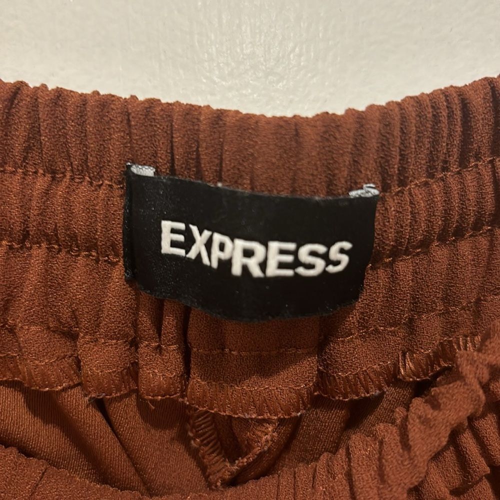 Express Rust Color Jogger Pants - Size XS. - Picture 6 of 9